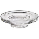 Porte-savon NEW WAVES Verre en crystal clair