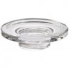Porte-savon NEW WAVES Verre en crystal clair