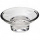 Porte-savon CONTOUR cristal clair