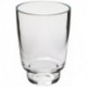 Verre de bain de bouche EMOTION Verre en crystal clair