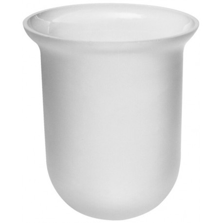 Verre pour brosse RONDO 2 Verre en crystal satiné