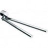 Porte-serviettes RONDO 2 2-bras. rougeatif 364mm chromé