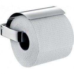 Porte-papier Emco LOFT avec couvercle chromé