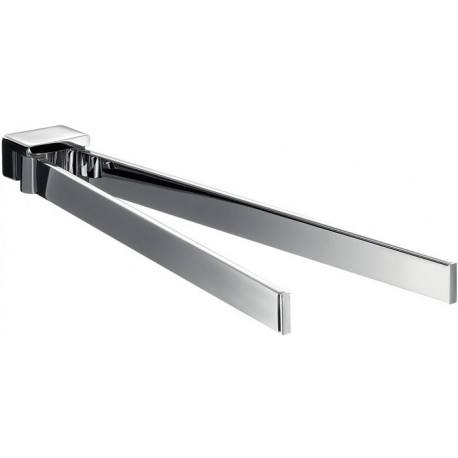 Porte-serviettes LOFT 2-bras. rigide 310mm chromé