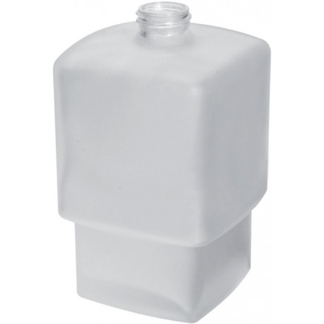 Distributeur de savon LOFT Verre en crystal satiné chromé
