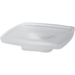 Porte-savon LOFT Verre en crystal satiné