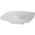 Porte-savon LOFT Verre en crystal satiné