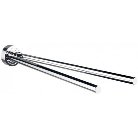 Porte-serviettes POLO 2 bras, rotatif, 410 mm chromé
