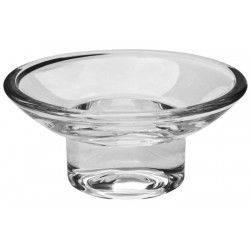 Porte-savon POLO cristal clair