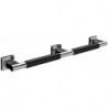 Barre appui SYSTEM 2 665mm. avec revêtement chromé/noir