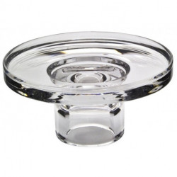 Porte-savon SYSTEM 2 Verre en crystal clair