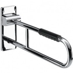 Barre de support articulée SYSTEM 2 600mm chromé/noir