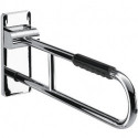 Barre de support articulée SYSTEM 2 600mm chromé/noir