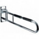 Barre de support articulée SYSTEM 2 850mm chromé/noir