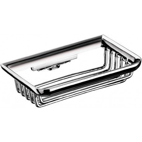 Porte-savon système 2 avec fixation murale cachée, amovible chromé EMCO