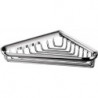 Panier éponge d'angle SYSTEM 2 m verd fixation murale amovible chrome