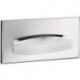 Porte-boîte à mouchoirs Emco SYSTEM 2 pour installation murale, acier inoxydable