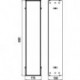 Cadre d'installation ASIS 150 pour module encastré d'une hauteur de 809 mm