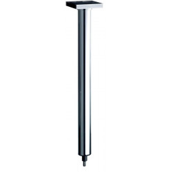 Système de suspension au plafond 2 pour tringle à rideau de douche, 800 mm chrome EMCO