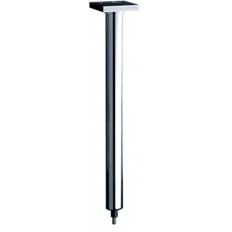 Système de suspension au plafond 2 pour tringle à rideau de douche, 800 mm chrome EMCO