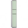 Module de toilettes invités Emco ASIS 150 encastré 964mm chromé/noir