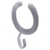 Anneaux de rideau de douche 2, lot de 100 EMCO blanc