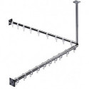 Ensemble rideau de douche SYSTEM 2 900mm chromé