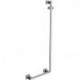 Barre d'appui pour douche système 2 gauches chrome EMCO