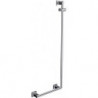 Barre d'appui pour douche système 2 gauches chrome EMCO