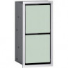 Module armoire WC rouleau ASIS 150 encastré 344mm chromé/blanc optique