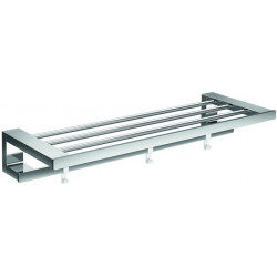 Porte-serviettes LOFT avec sèche-serviettes 600mm chromé