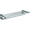 Porte-serviettes LOFT avec sèche-serviettes 600mm chromé