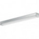 Système d'éclairage à pince miroir LED 2 horizontal, chromé 300 mm EMCO