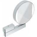 Miroir LED et miroir grossissant 109506017 chrome grossissement : 3+7 fois, connexion directe,