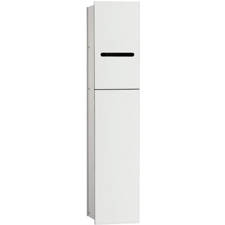 Module armoire WC 2.0. droite UP. 811mm.sans cadre EB.alu/noir