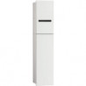 Module armoire WC 2.0 gauche UP. 811mm.sans cadre EB.alu/noir