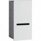 Module armoire papier toilette 2.0. gauche UP. 346mm. sans cadre EB. alu/noir