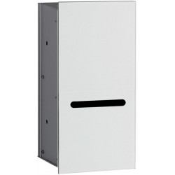Module armoire papier toilette 2.0. gauche UP. 346mm. sans cadre EB. alu/noir