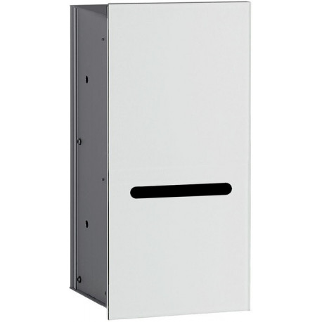 Module armoire papier toilette 2.0. gauche UP. 346mm. sans cadre EB. alu/noir