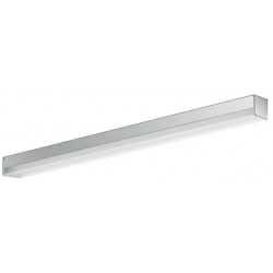 Système d'éclairage à pince miroir LED 2 horizontal, chromé 400 mm EMCO