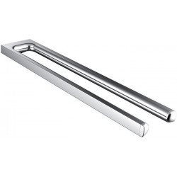 Porte-serviettes TREND 2 bras, rigide 430 mm chromé