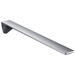 Porte-serviettes type 420 mm, chromé rigide, 1 bras