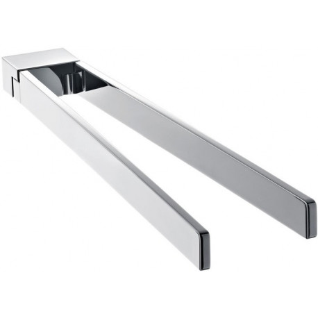 Porte-serviettes ART 2 bras, pivotant, 430 mm chromé