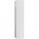 Module armoire WC 2.0.1-portes. droite UP. 811mm.sans cadre EB.alu/blanc optique
