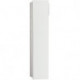 Module armoire WC 2.0.1-portes. gauche UP. 811mm.sans cadre EB.alu/blanc optique