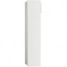 Module armoire WC 2.0.1-portes. gauche UP. 811mm.sans cadre EB.alu/noir