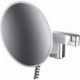 Miroir de rasage et cosmétique à LED 2-bras. 5-fois rond. D: 209 mm Y