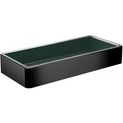 Panier à savon loft noir/noir 220 x 34 x 101mm EMCO