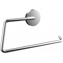 Porte-serviettes emco rond rigidement ouvert à droite. chrome