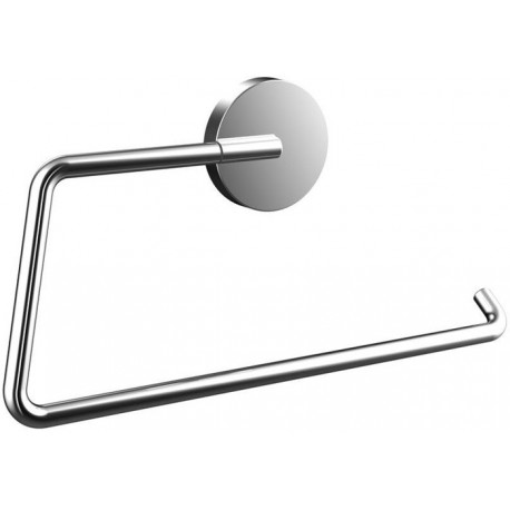 Porte-serviettes emco rond rigidement ouvert à droite. chrome